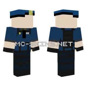 Navy Base Coast Guard Uniform Minecraft skin