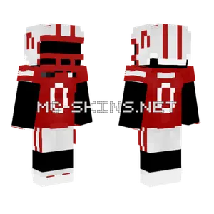 Nebraska B1G Championship Minecraft skin