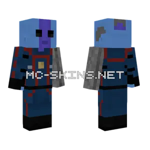 Nebula Guardians Of Galaxy Minecraft skin