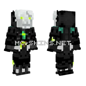 Necron Warrior Herotek Minecraft skin