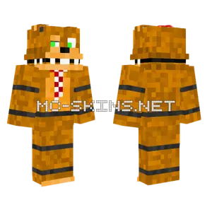 Nedd Bear FNAF Minecraft skin