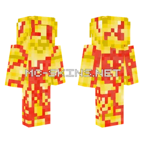 Negative Steve Broken Minecraft skin
