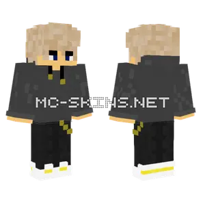 Neon Boy Minecraft skin