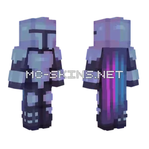 Neon Mando RCE Minecraft skin