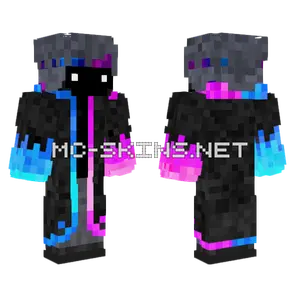Neon Overlord Minecraft skin
