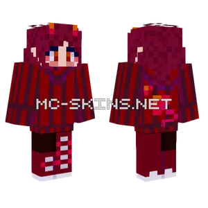 Nerium Demon Girl Minecraft skin