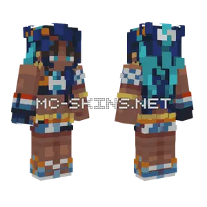 Nessa Hamster323 10k Contest Minecraft skin