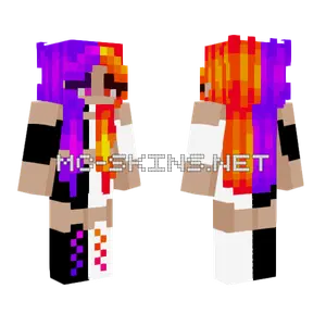 Nether And End Girl Minecraft skin