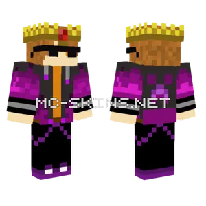 Nether King Awesamdude Crown Minecraft skin