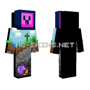 Nether Portal Collab Minecraft skin