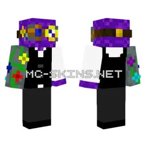 Nether Portal Experiment Minecraft skin