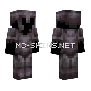 Netherite Armor Slim Minecraft skin