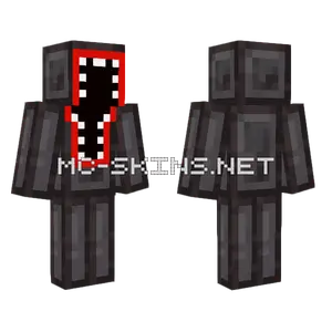 Netherite Camo Stalker Minecraft skin