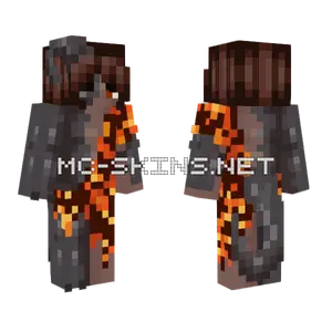 Netherite Forged Minecraft skin