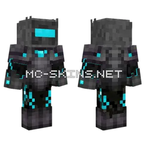Netherite Man Minecraft skin