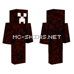 Netherworld Creeper Minecraft skin