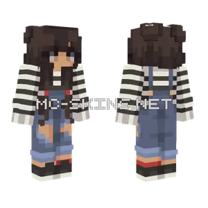 Neverminded Girl Minecraft skin