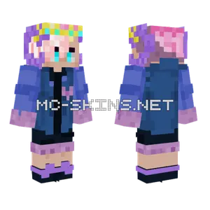 New Colors Minecraft skin