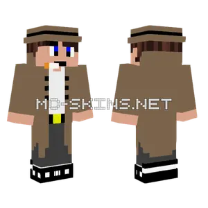 New Detective Suit Minecraft skin