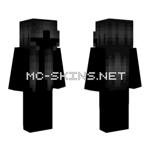 New Female HB Straight Long Black Fade Minecraft skin