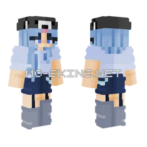 New Persona Dog Hat Minecraft skin