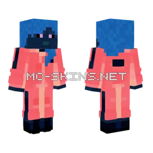 Ngative Alex Squid Game Minecraft skin