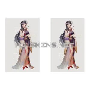 Nico Robin China Dress cape, outside and lining