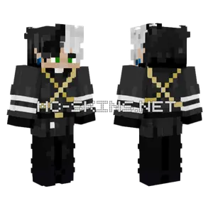 Nicollay Black Outfit Minecraft skin
