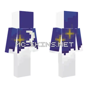 Night Cloud Pixrl Art Minecraft skin