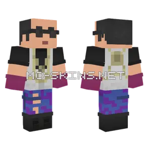 Night Hunter Minecraft skin