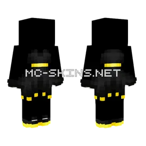 Night Light Black Dress Minecraft skin