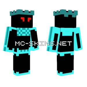 Night Sky Blue Minecraft skin