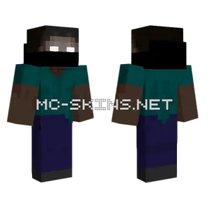 Night Slash Herobrine Upgrade Minecraft skin