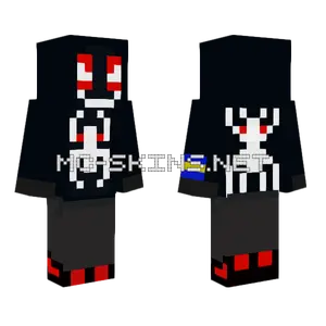 Night Spider Minecraft skin