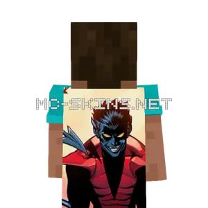 Nightcrawler cape, outside and lining