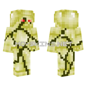 Nightmare Steve Green Minecraft skin