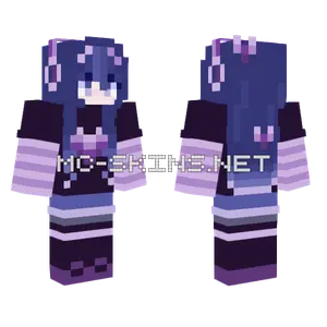 Nightsky Girl Minecraft skin