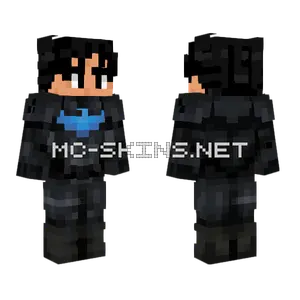 Nightwing Gram Unmask Minecraft skin