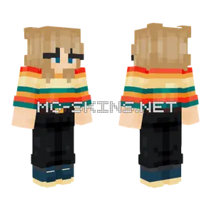 Nihachu Girl Minecraft skin
