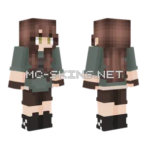Nikki Maze Runner Minecraft skin