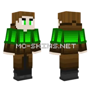 Nitwit Villager Male Minecraft skin