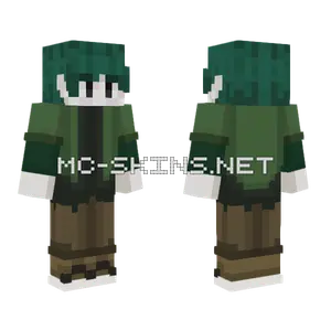 Noah Green Outfit Minecraft skin