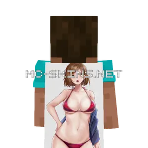 Nobara Kugisaki Bikini cape, outside and lining