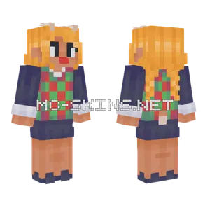 Noelle Christmas Skin Minecraft skin