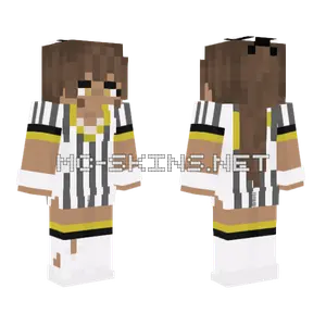 Noir Baseball Cheerleader Minecraft skin