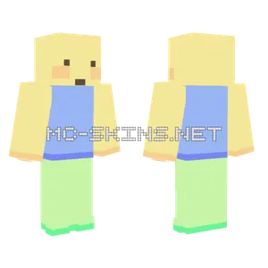 Noob Roblox Minecraft skin