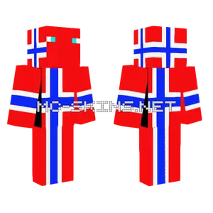 Norge Skin Minecraft skin