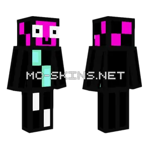 Normal Blue and White Swagrum Minecraft skin