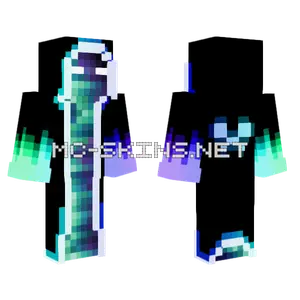 Northern Lights Mage Minecraft skin