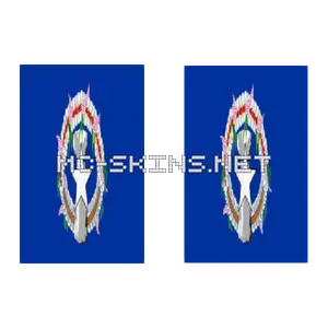 Northern Mariana Islands Flag cape, outside and lining